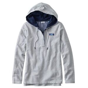 L.L Bean 1/4 button hoodie. Size S